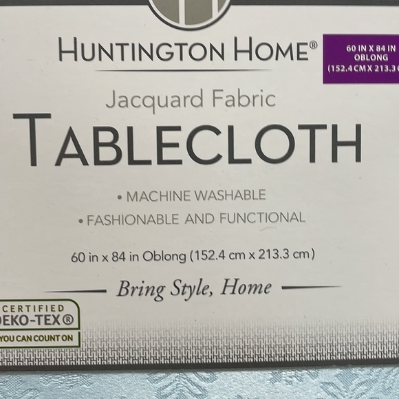 Blue tablecloth - Picture 2 of 4